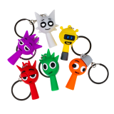 Брелоки дитячі гумові Sprunki 10 см