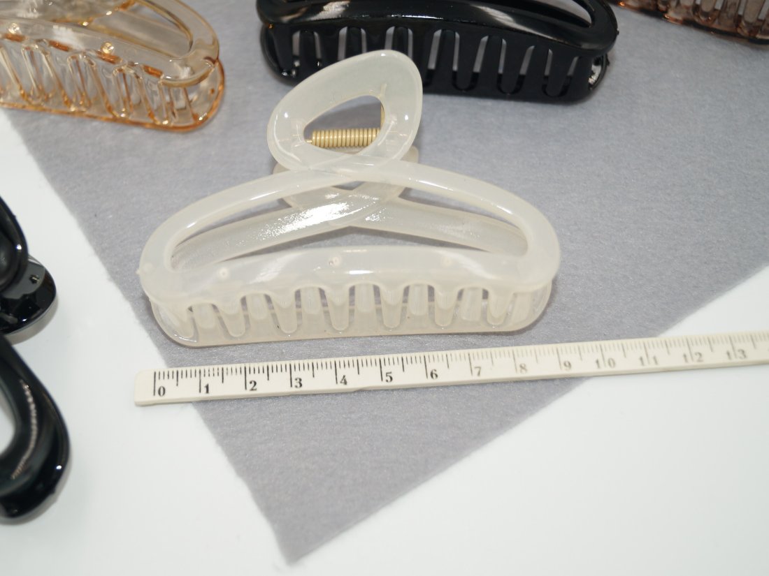 Краби для волосся 9 см. - Кристалік