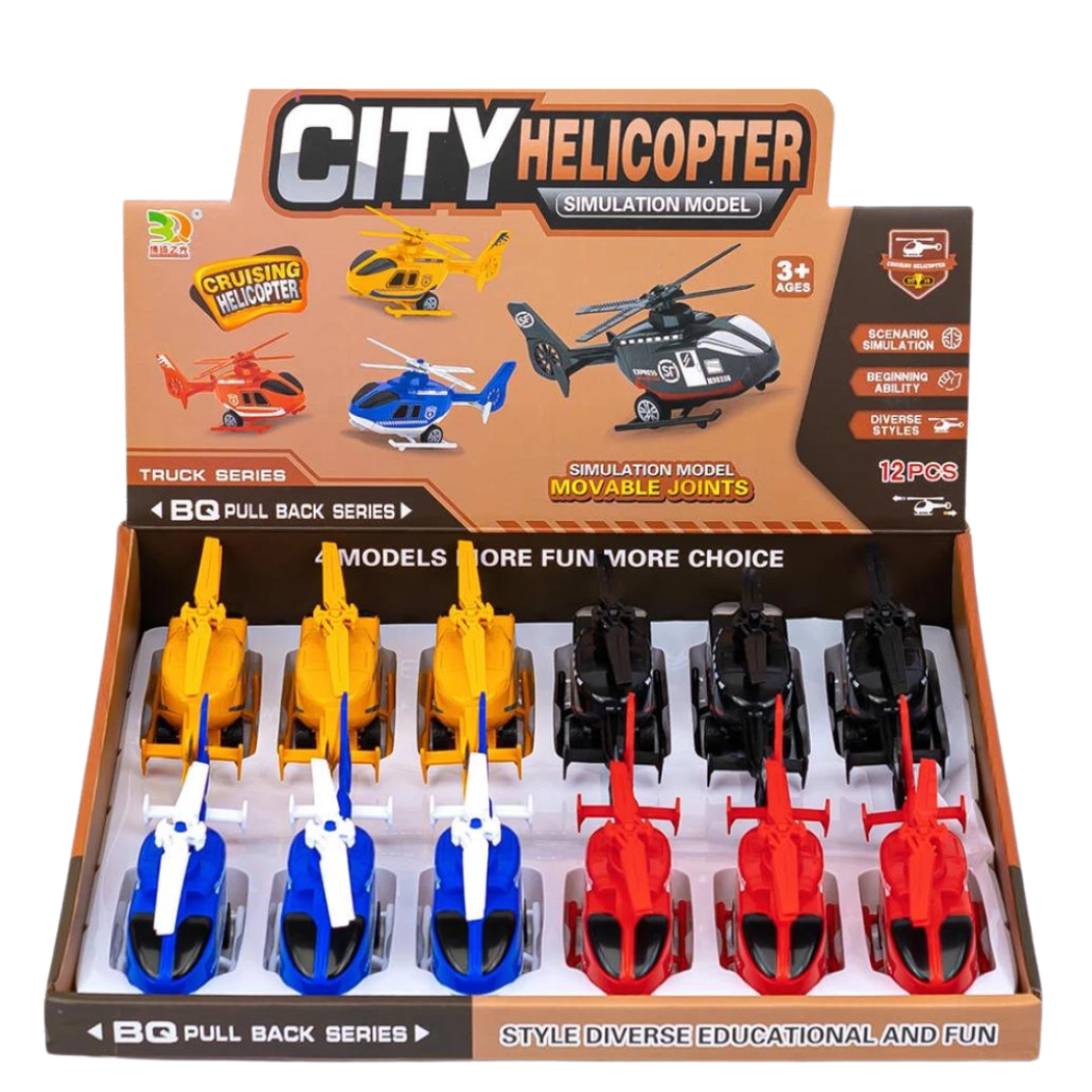 Інерційні машинки Гелікоптери 140 см