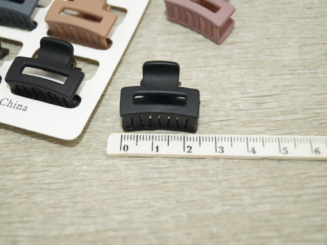 Краби для волосся. 2.5 см. - Кристалік