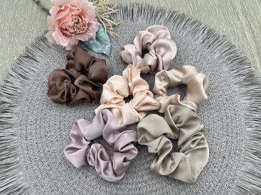 Резинки для волосся. Об'ємні. 10 см - Купити