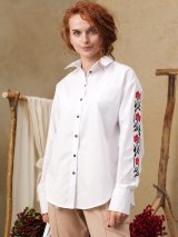 Класична бавовняна сорочка-оверсайз 5505195-2