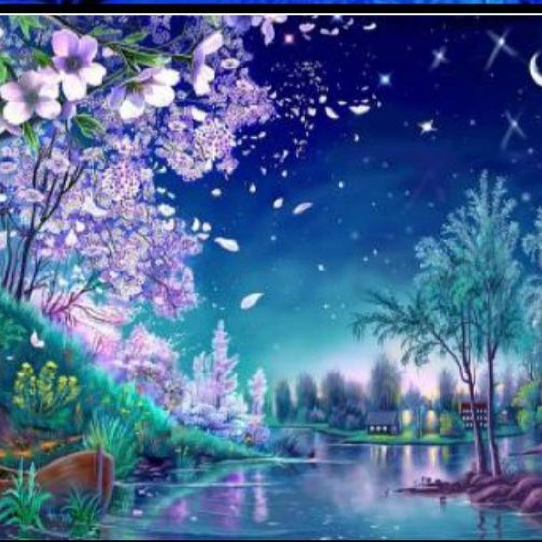 Ночной пейзаж 30х40 оптом, фото 14151