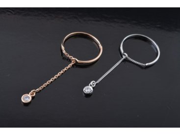 Каблучка з ланцюжком - Фото Каблучка з ланцюжком - Купити