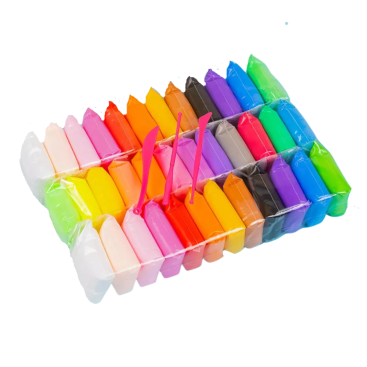 Повітряний пластилін із 36 кольорів - Купити
