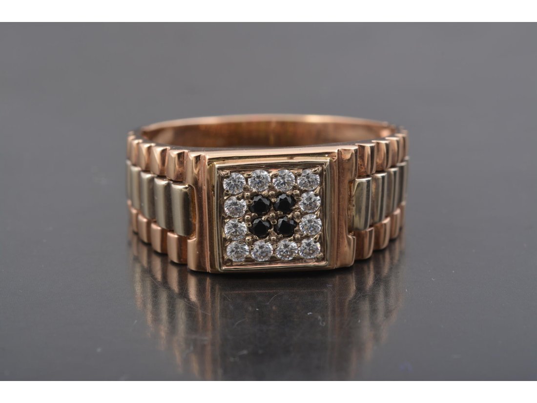 Чоловічий перстень &quot;Годинниковий&quot;