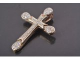 Хрестик декоративний із камінням