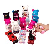 Сквіші ведмедики Розмальовки 13 см