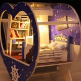 3D Румбокс у формі серця "Boy`s room" DIY Dollhouse - Pobut