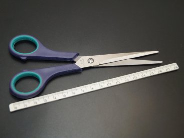 Ножиці зелена ручка №6 - Купити