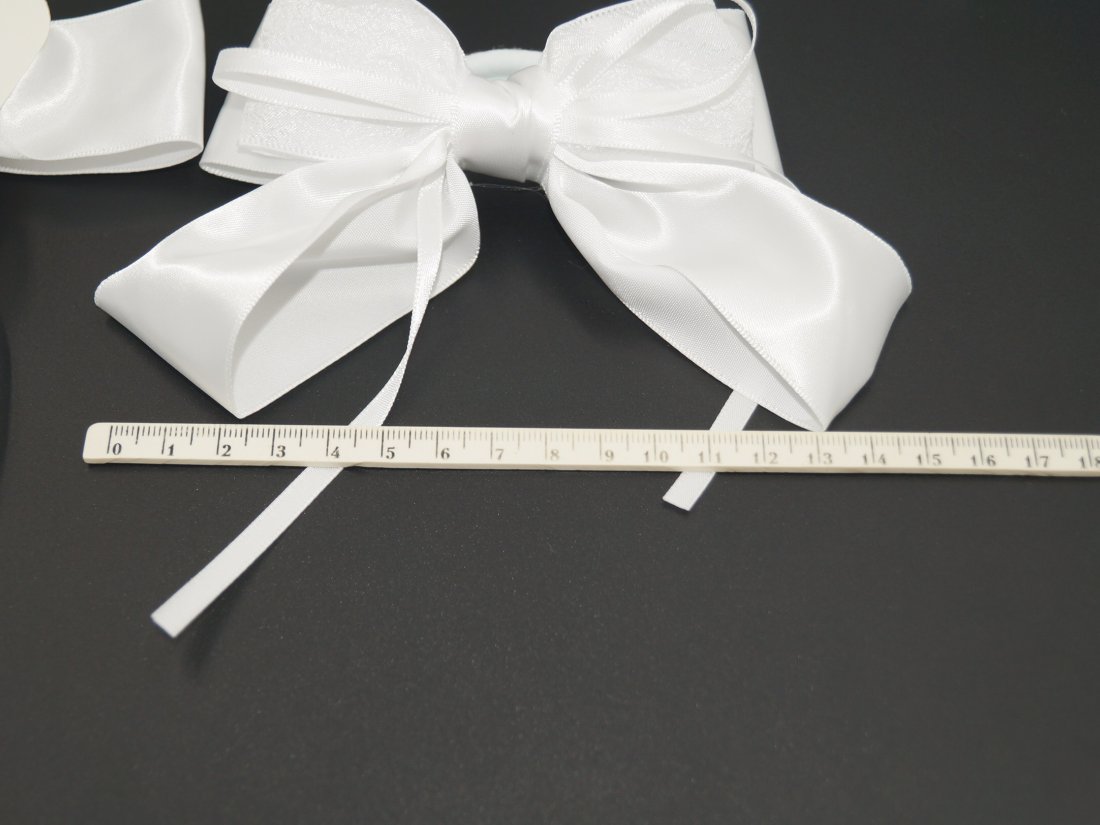 Бантики для волосся. 14 см. - Кристалік