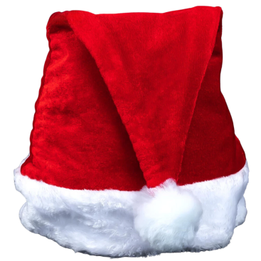 Новорічна шапка Оксамитова 42 см - Купити