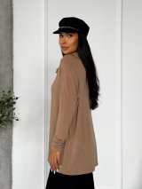 Туніка вільного силуету INNOE 230222-4 Бежевий