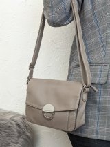 Практична повсякденна жіноча сумка з екошкіри INNOE 35003-1 Бежевий