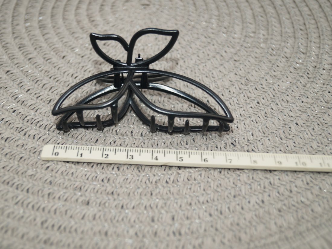 Металеві краби для волосся. 7.5 см. - Кристалік