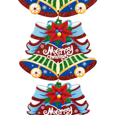 Гірлянда пінопластова з блискітками Дзвіночок 78 см - Купити