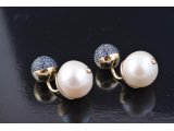 Сережки із сапфірами та перлинами - Купити