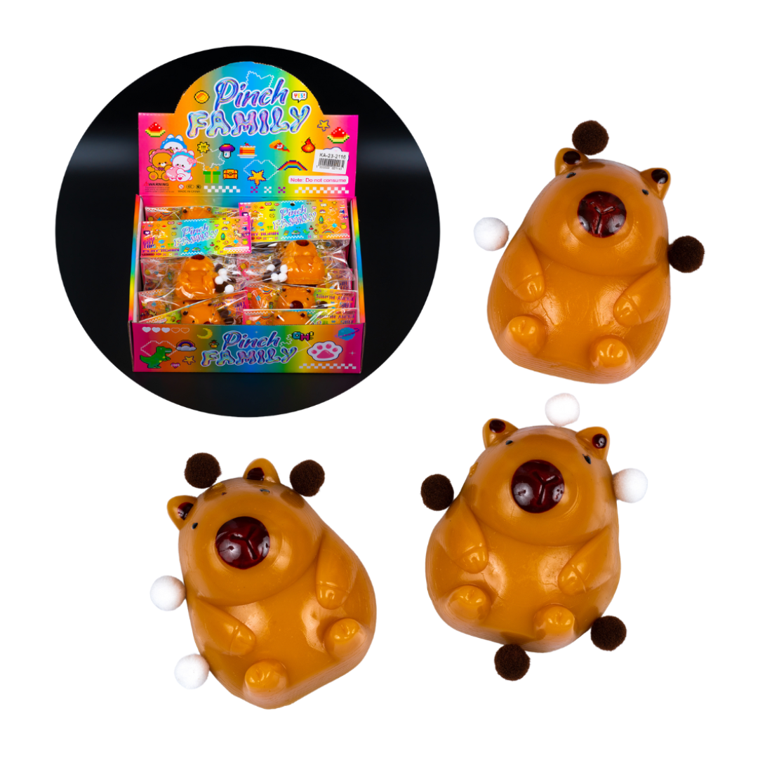 Антистрес Капібара 6,5 см