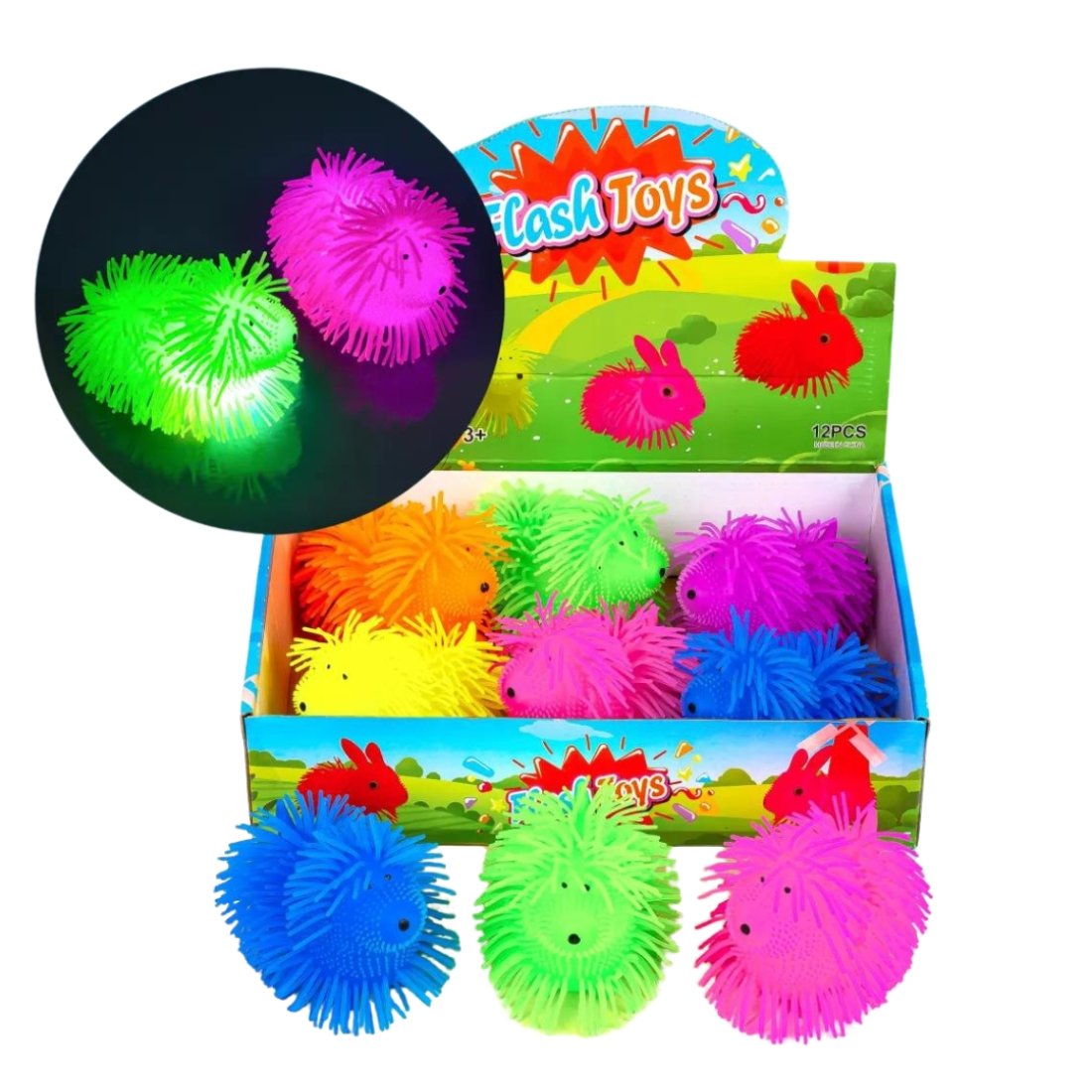 Сяючий їжачок Собачка 12 см