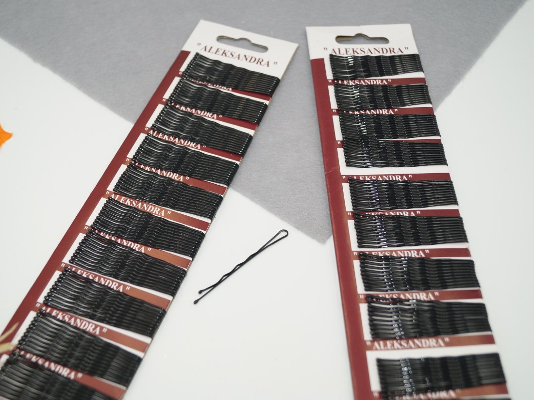 Невидимки для волосся. ALEKSANDRA 5.7 см.