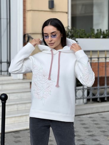 Жіночий худи у стилі oversize 230227-3 - Купити