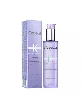 KERASTASE Blond Absolu Cicaplasme - універсальна зміцнювальна сироватка для захисту освітленого або меліруваного волосся від високих температур до 230°С, 150 мл - Купити