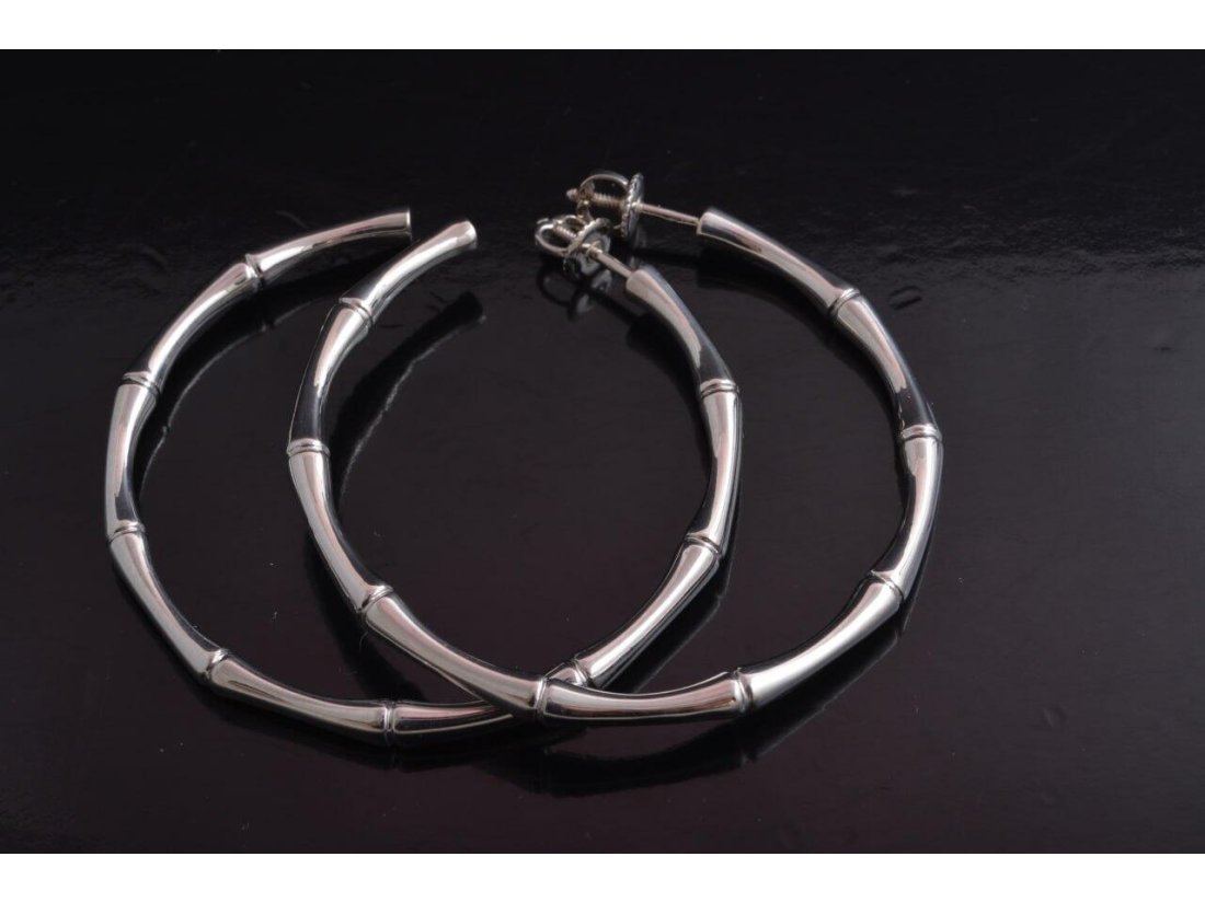 Сережки-кільця у стилі Gucci - Фото1 Сережки-кільця у стилі Gucci