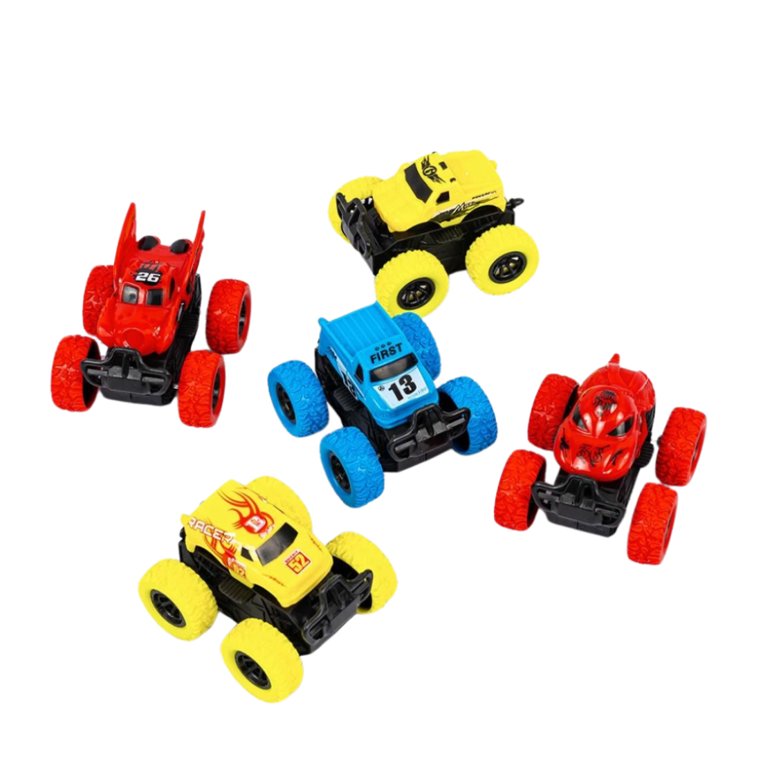 Машини інерційні Monster Trucks 7 см - Pobut