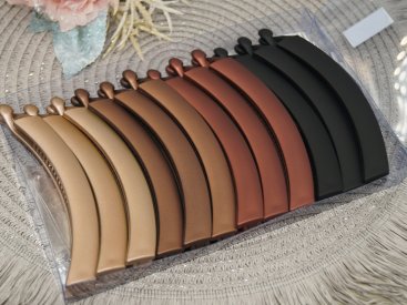 Заколка Банан. 12 см. Матова. - Купити