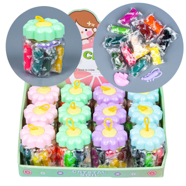 Пластилін з фігурками Квітка 12 кольорів - Купити