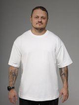 Футболка білого кольору з принтом Олігарх, стан - багатства - Фото2 Футболка білого кольору з принтом Олігарх, стан - багатства - 987 - товари що змінюють свідомість