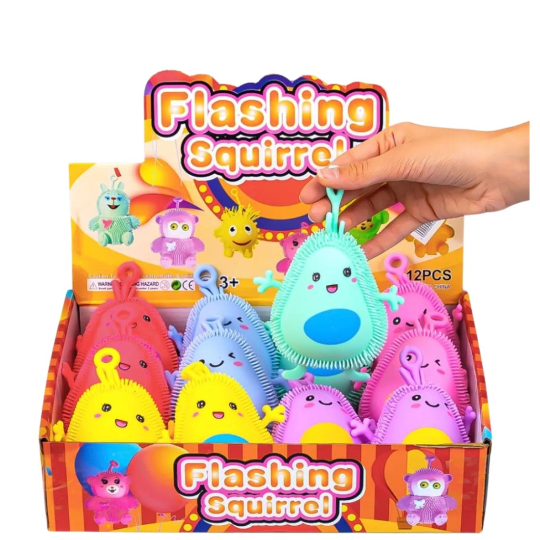 Сяючий Авокадо їжачок 11 см