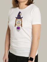 Жіноча футболка, біла з принтом аватара Hopper 059 - Футболки з принтами - Hopper