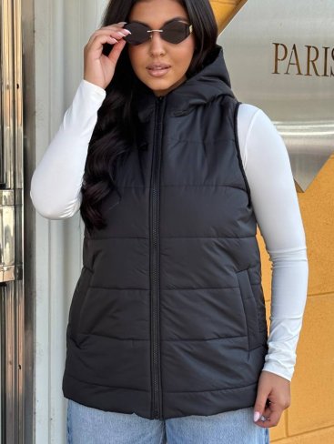 Жіночий жилет для сучасних образів INNOE 300060-1 Чорний - Купити
