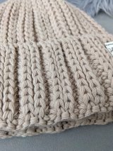 Тепла шапка з м’якої пряжі крупної в’язки INNOE 950234-1 Фрез