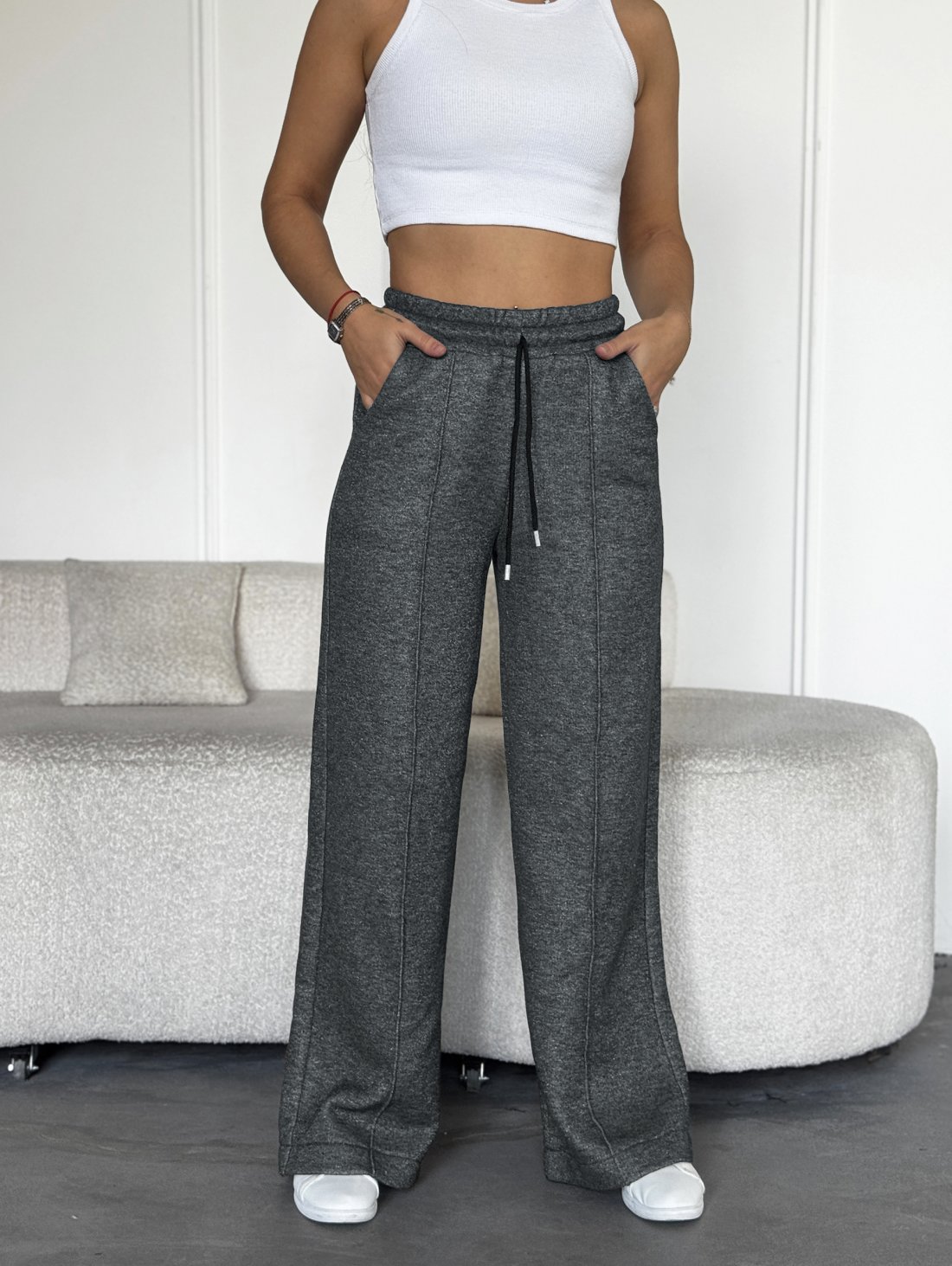 Теплі штани INNOE 300031-1 Сірий Золото