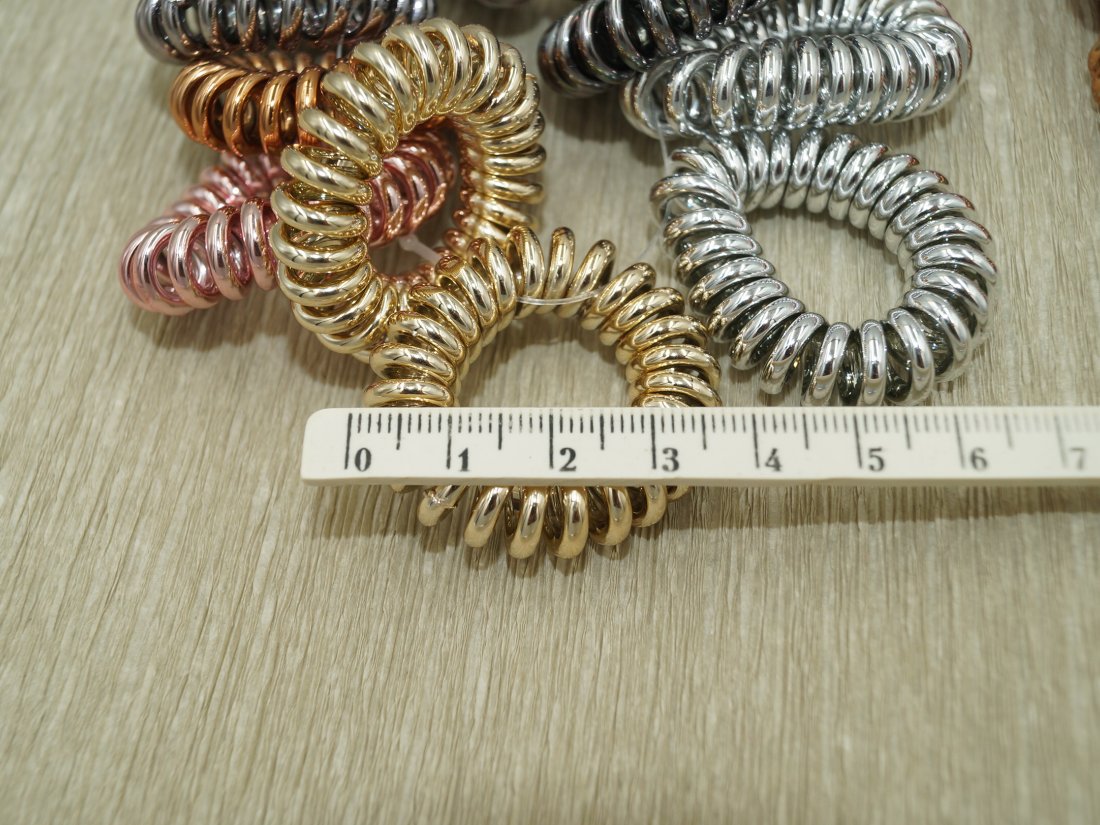 Резинки- Пружинки. Глянцеві. 4 см. - Кристалік