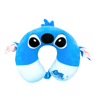 Підголівник з ефектом пам'яті Вухань синій 26 см - Купити