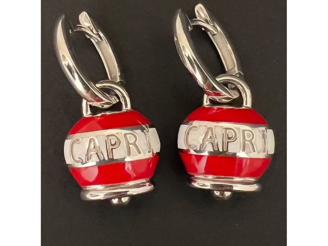 Сережки з емаллю у стилі Chantecler, срібло - Фото2 Сережки з емаллю у стилі Chantecler, срібло - Багира