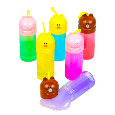 Слайми Звірята кольорові 13 см - Купити