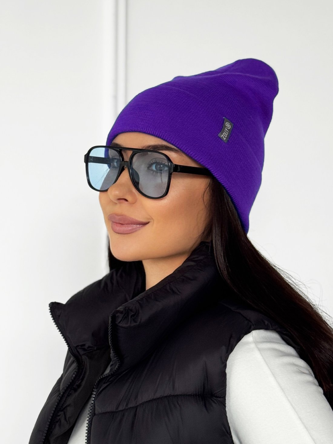 Практична яскрава жіноча шапка INNOE 950118-1 Фіолетовий - Innoe