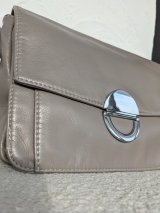 Практична повсякденна жіноча сумка з екошкіри INNOE 35003-1 Бежевий