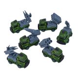 Інерційні машинки Ракетниці 8 см - Pobut