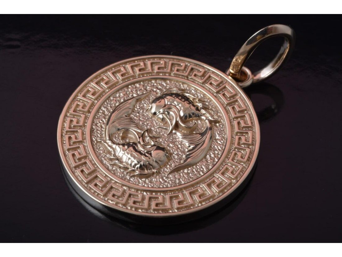 Підвіс знак зодіаку "Риби" - Фото2 Підвіс знак зодіаку "Риби" - Багира