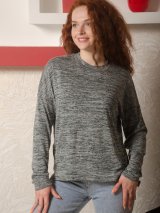 Кофта з м'якого трикотажу 230207-8 - Купити