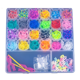 Набір гумок для плетіння Неон 22 см - Pobut