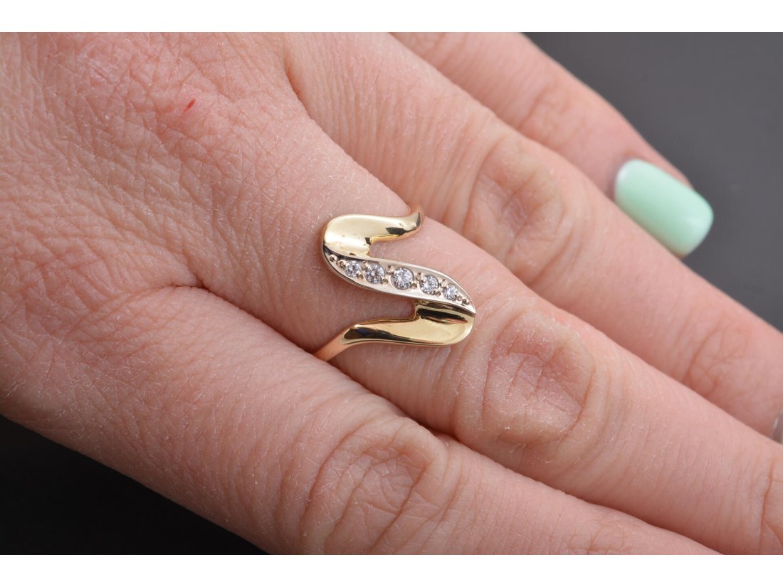 Каблучка "Зигзаг" - Багира