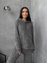 Костюм з люрексовою ниткою INNOE 210350-1 Світло-сірий - Innoe