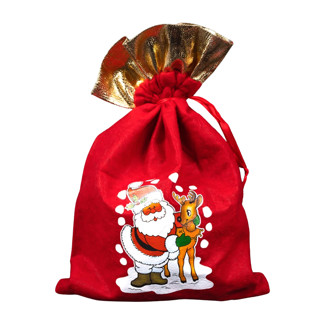 Мішки для новорічних подарунків Очікування 30*20 см - Pobut