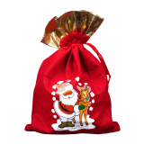 Мішки для новорічних подарунків Очікування 30*20 см - Pobut